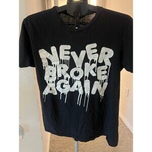NBA Youngboy Never Broke Again Black Graphoc Tee Men’s Size Medium
